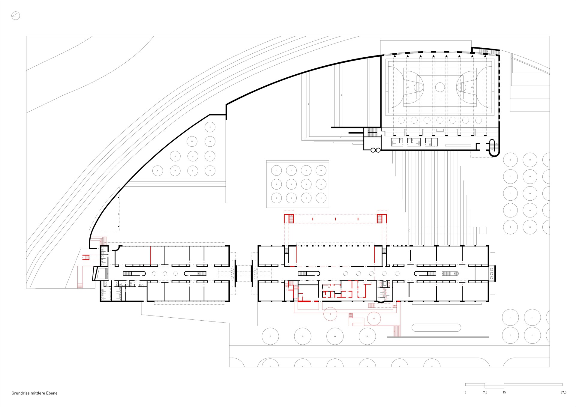 Conversion and renovation of the School in the Park, Ostfildern